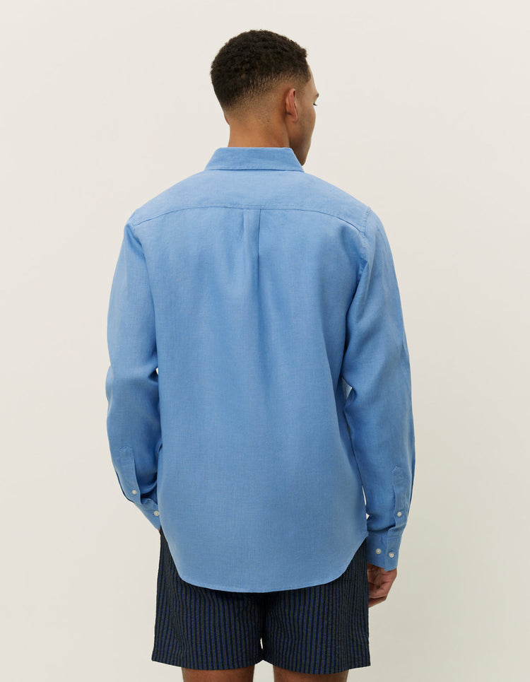 Les deux konrad linen shirt allure