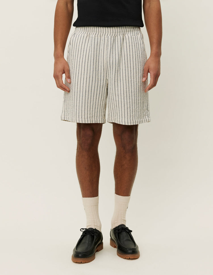 Les deux houston structured shorts ivory