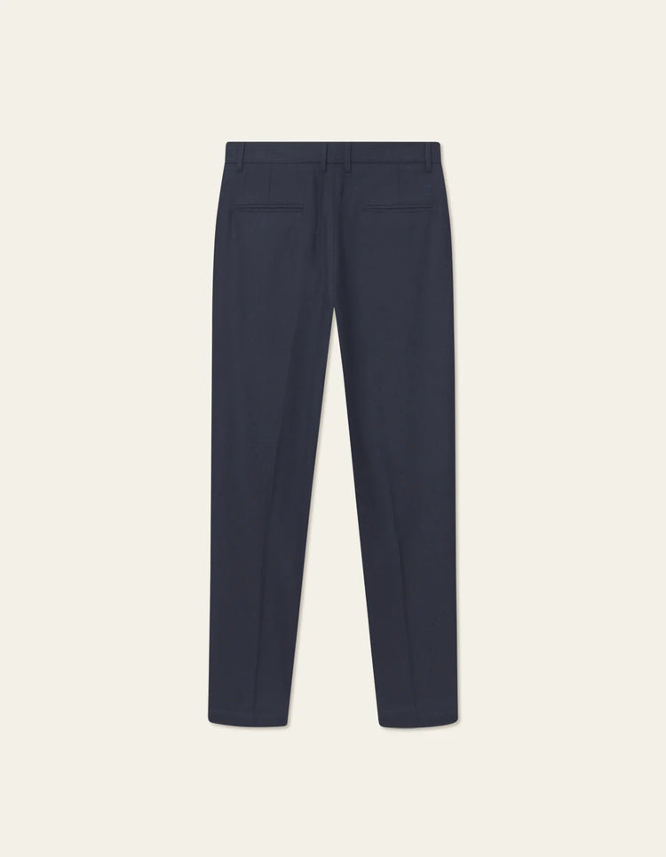 Les deux como reg wool suit pants dark navy