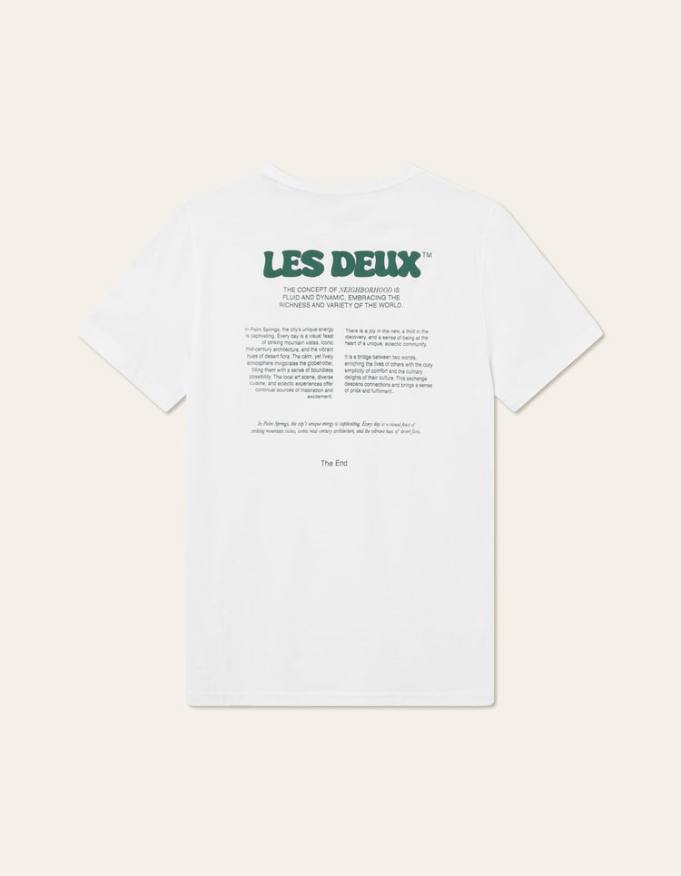 Les deux dynamic t-shirt white