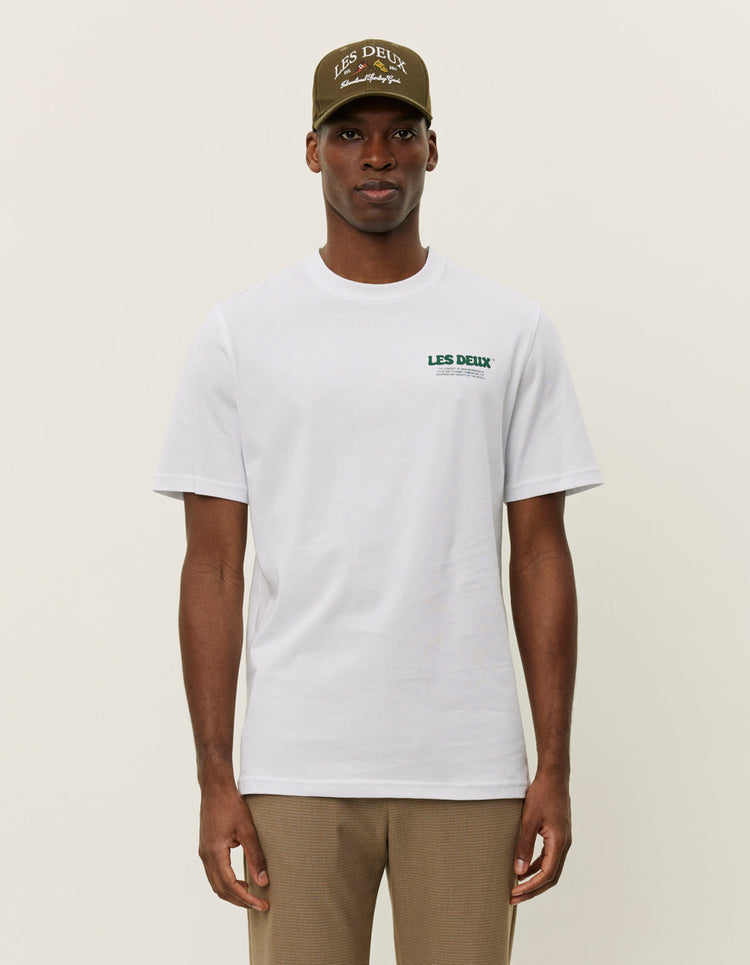 Les deux dynamic t-shirt white