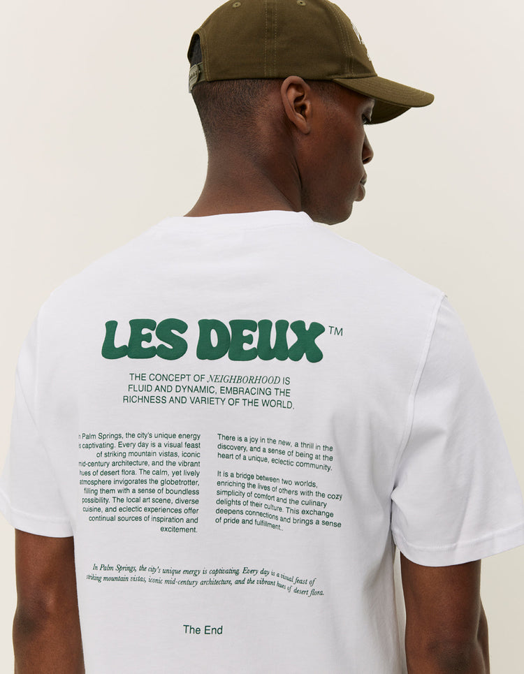 Les deux dynamic t-shirt white