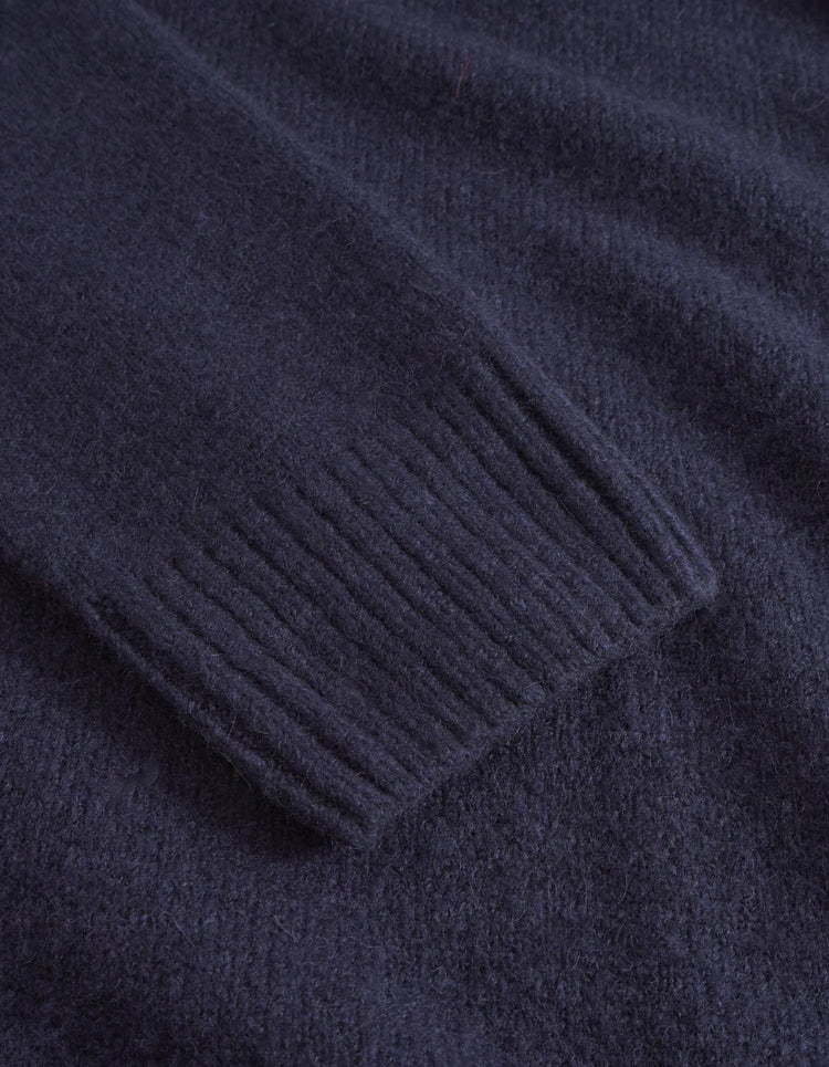 Les deux gilbert crewneck knit dark navy