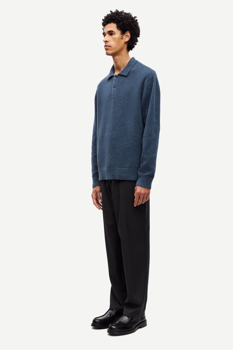 Samsoe samsoe sanino polo 15179 midnight navy