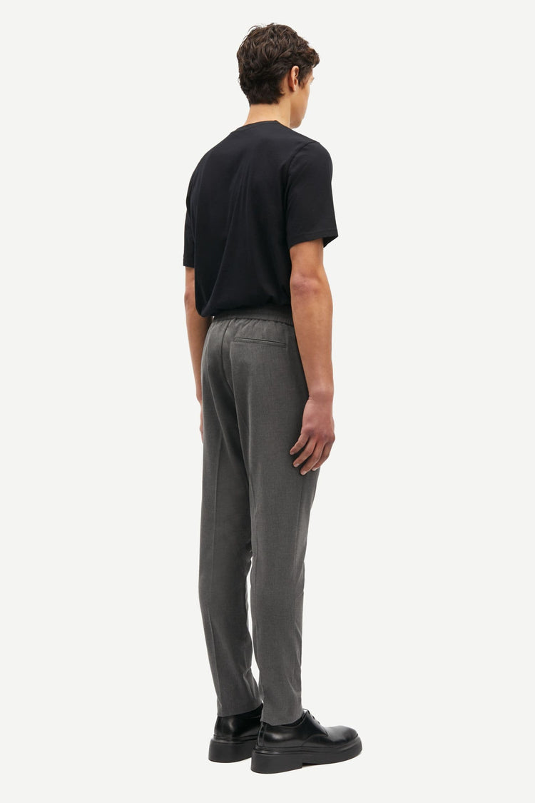 Samsoe samsoe sasmithy trousers 15346 dark grey mel