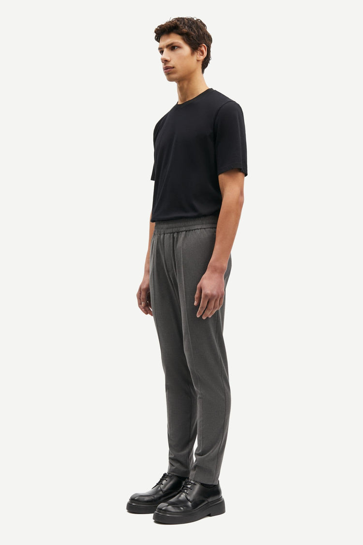 Samsoe samsoe sasmithy trousers 15346 dark grey mel