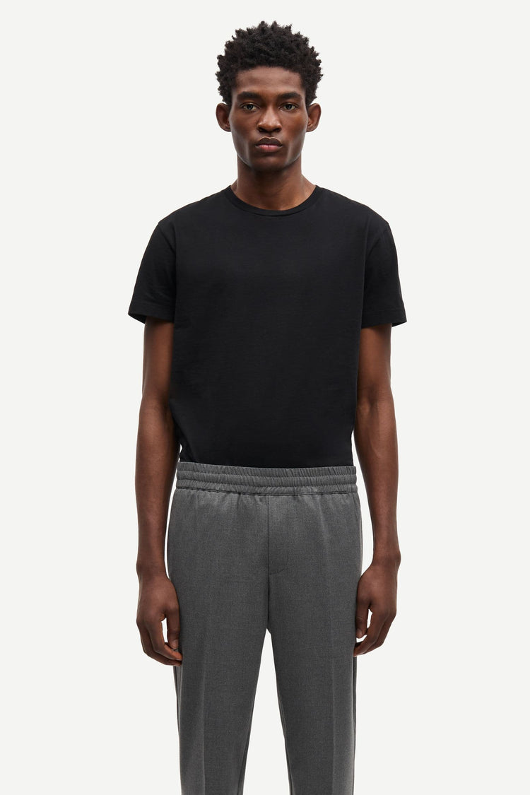 Samsoe samsoe sasmithy trousers 15346 dark grey mel