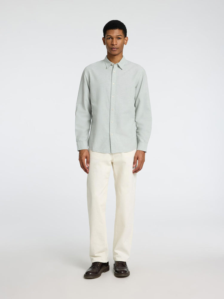 Selectedhomme slhslim-sun shirt iceberg green
