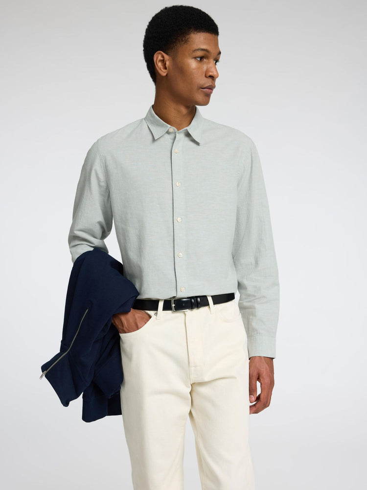 Selectedhomme slhslim-sun shirt iceberg green