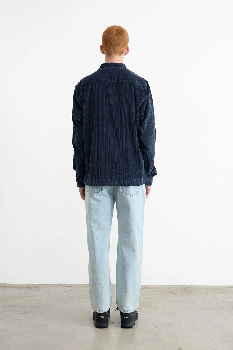 Edmmond jorge shirt plain navy