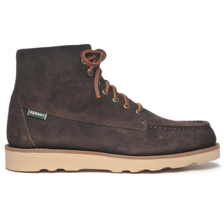 Sebago tala mid oiled suede dark brown (web only)