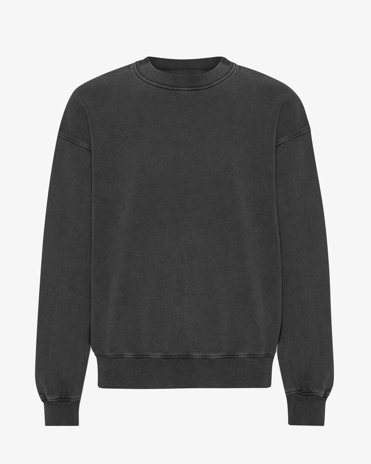 Colorful standard organic oversized crew sweat cs1012 faded black