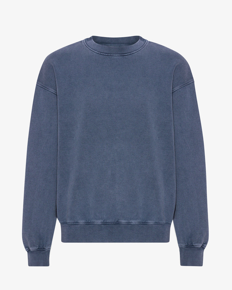 Colorful standard organic oversized crew sweat cs1012 neptune blue