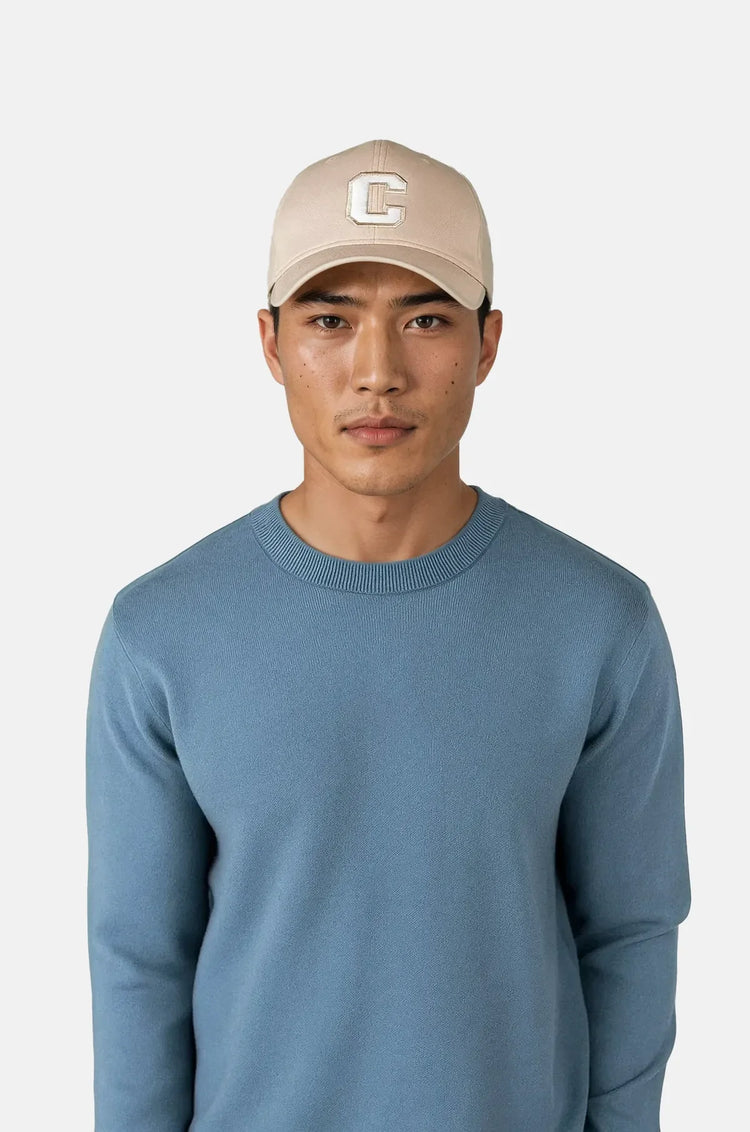 Ciszere clark knitted roundneck copen blue
