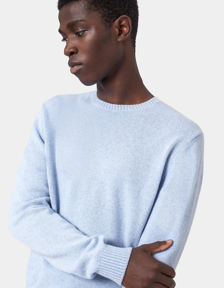 Colorful standard classic merino wool crew cs5083 warm taupe