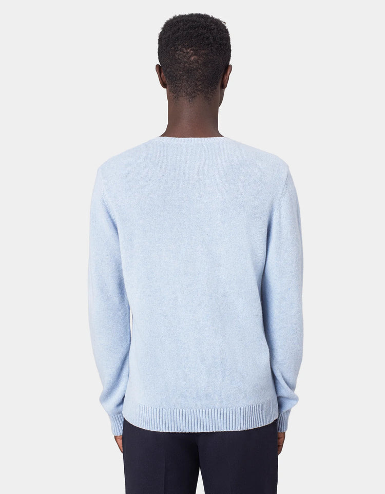 Colorful standard classic merino wool crew cs5083 warm taupe