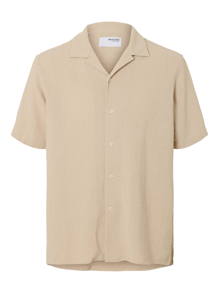 Selectedhomme slhrelax-sal shirt resort oatmeal