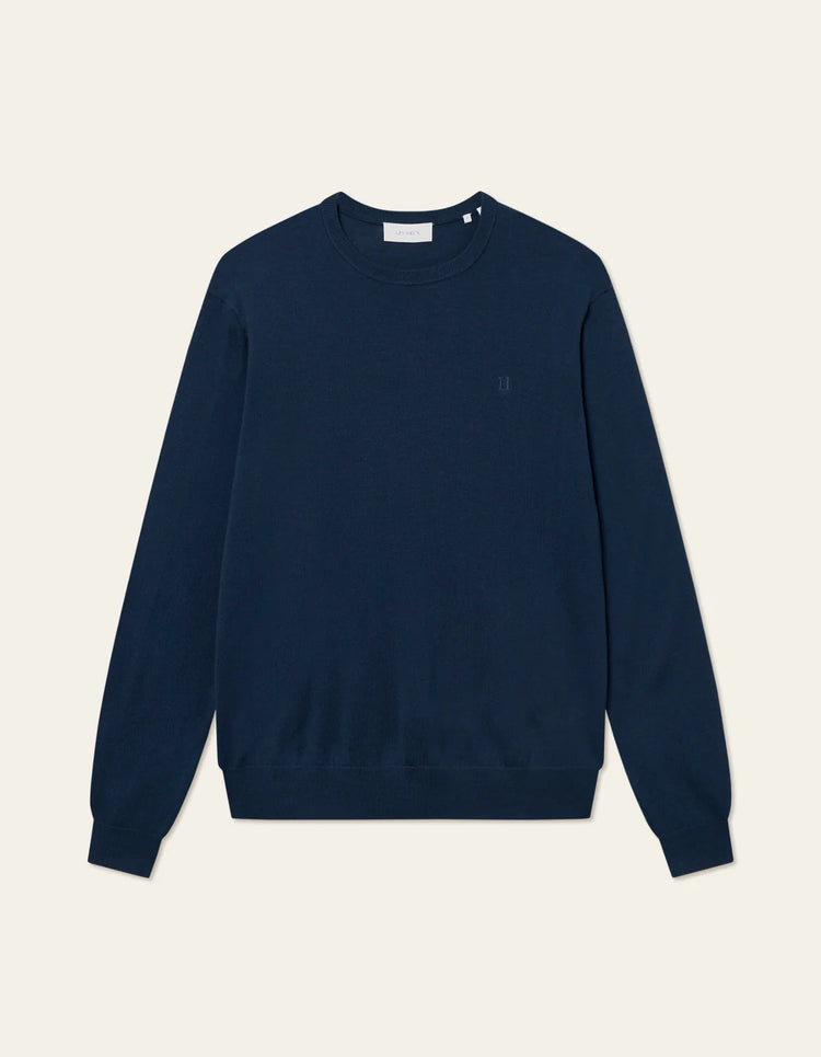Les deux greyson merino knit dark navy