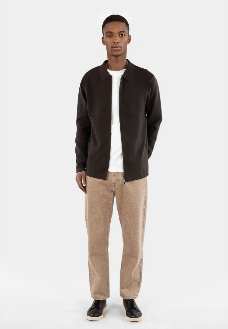 Ciszere colby knitted full zip java