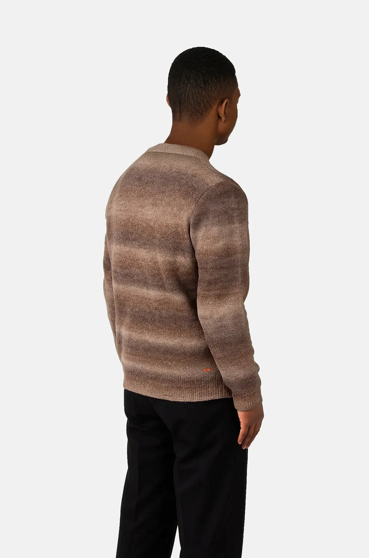 Ciszere kit knitted sweater mocha brown
