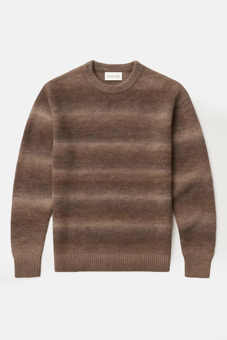 Ciszere kit knitted sweater mocha brown
