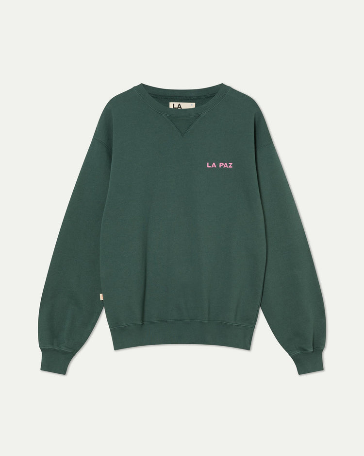 La paz xavier dark green square