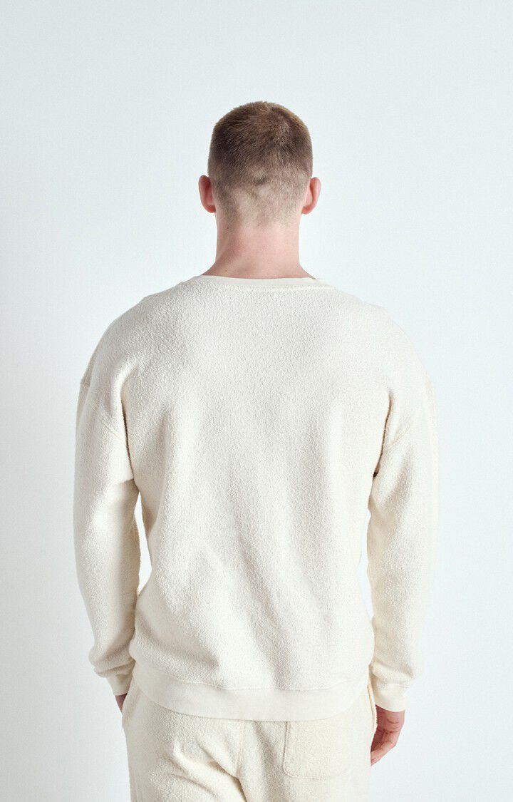 American vintage bobypark sweat mboby03a ecru