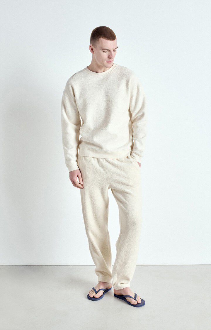 American vintage bobypark sweat mboby03a ecru