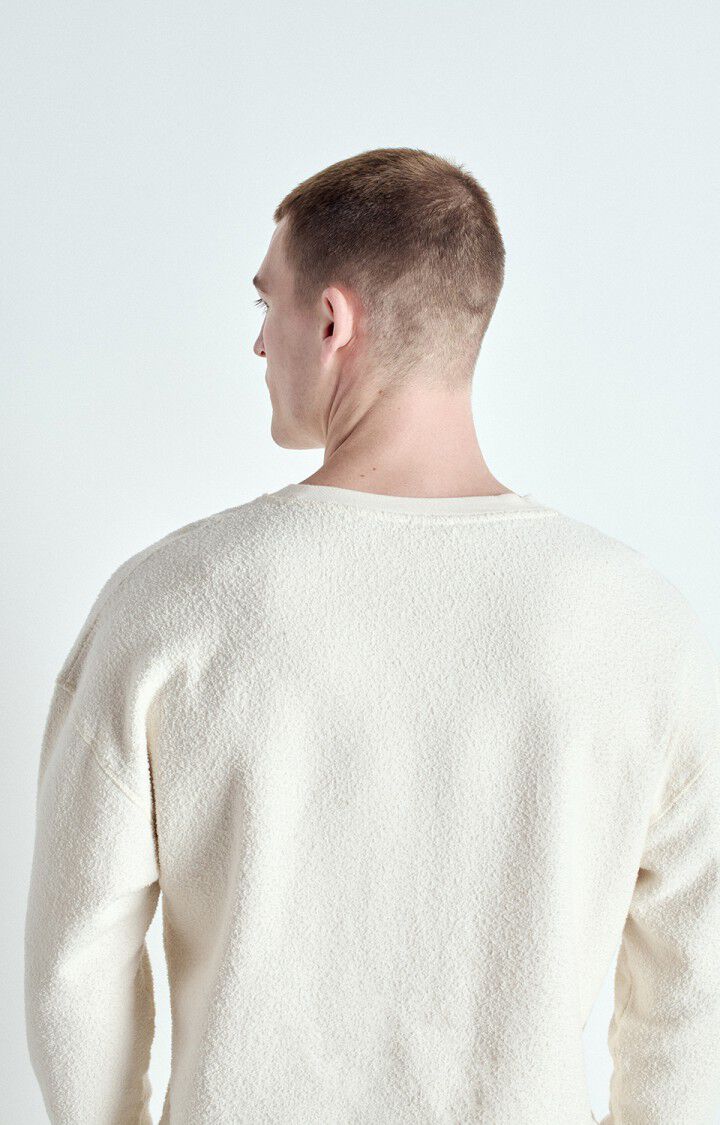 American vintage bobypark sweat mboby03a ecru