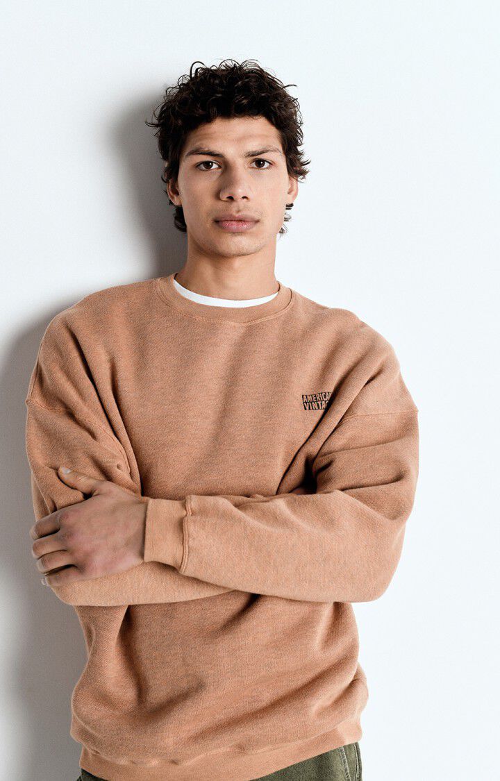 American vintage doven sweat mdov03a overdyed hazel