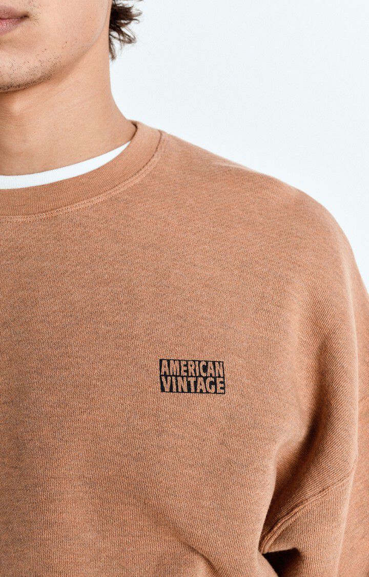 American vintage doven sweat mdov03a overdyed hazel