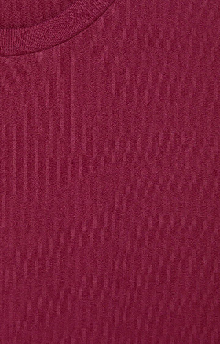 American vintage fizvalley t-shirt mfiz02a bordeaux vintage
