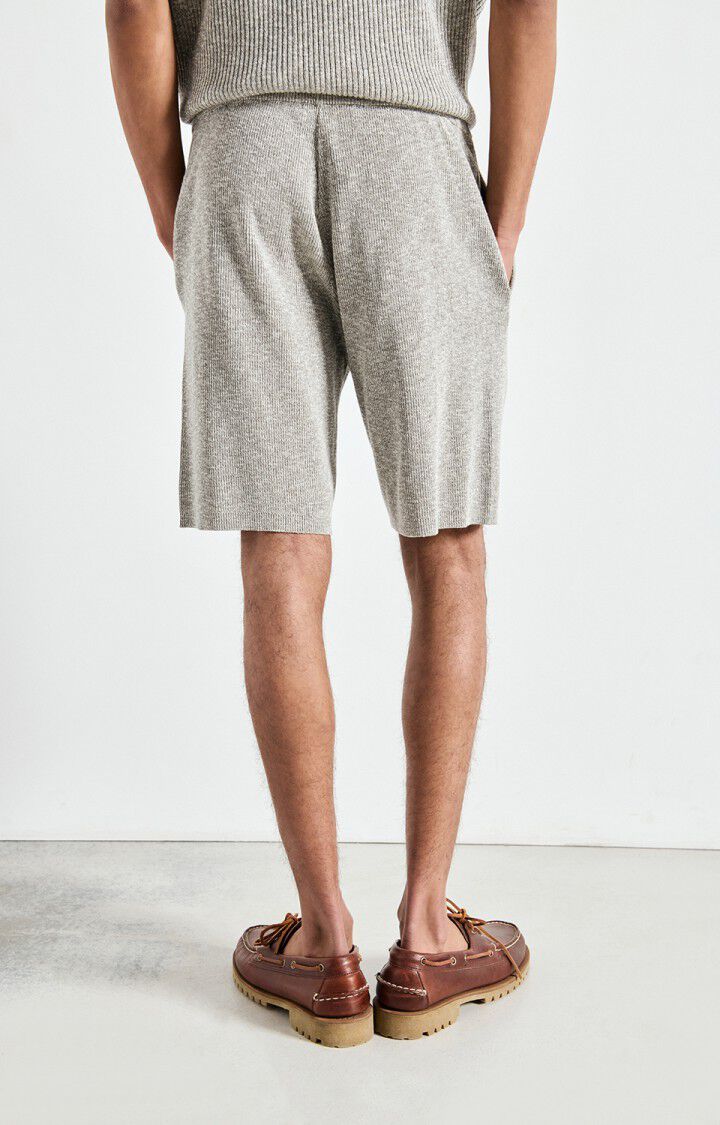 American vintage frizzy shorts mfri09ae25 gris chine