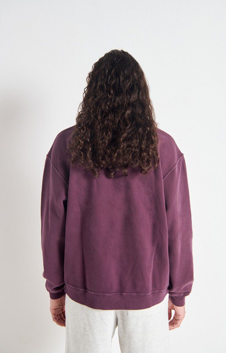 American vintage plizzy sweater mpli03b acajou vintage