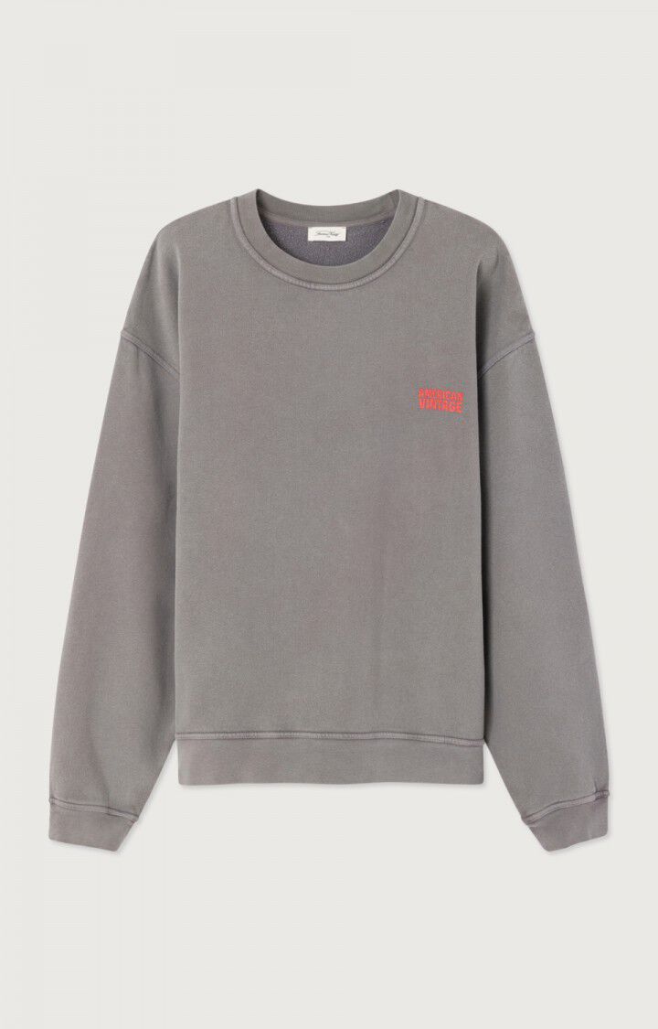 American vintage plizzy sweater mpli03b cendre vintage