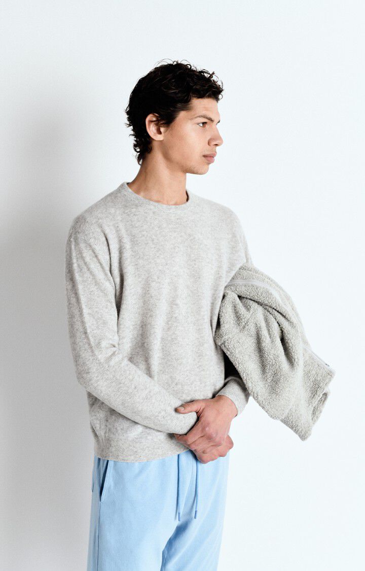 American vintage raxow pull mrax18a heather grey