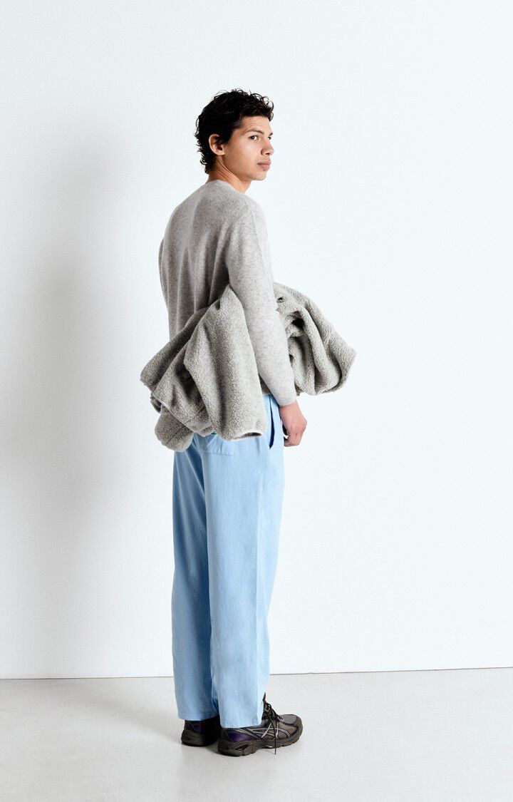 American vintage raxow pull mrax18a heather grey