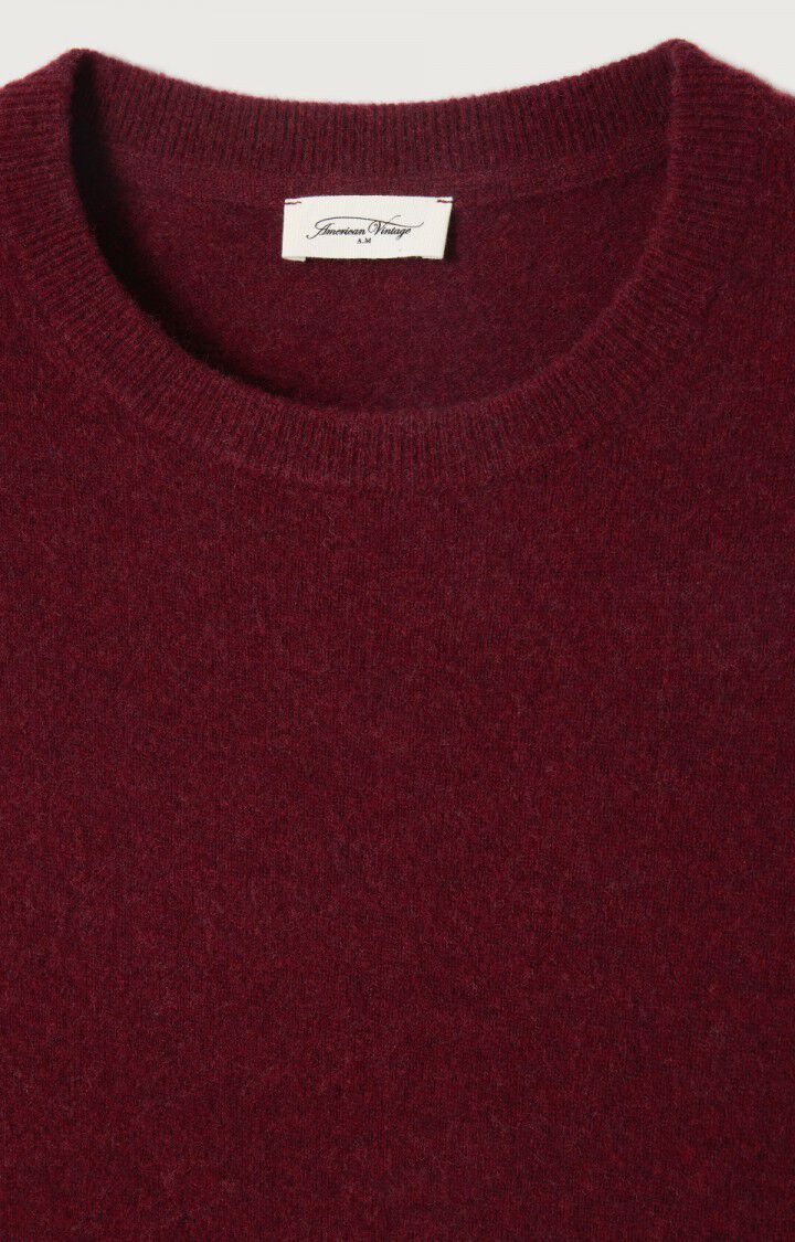 American vintage raxow pull mrax18a grenat melange