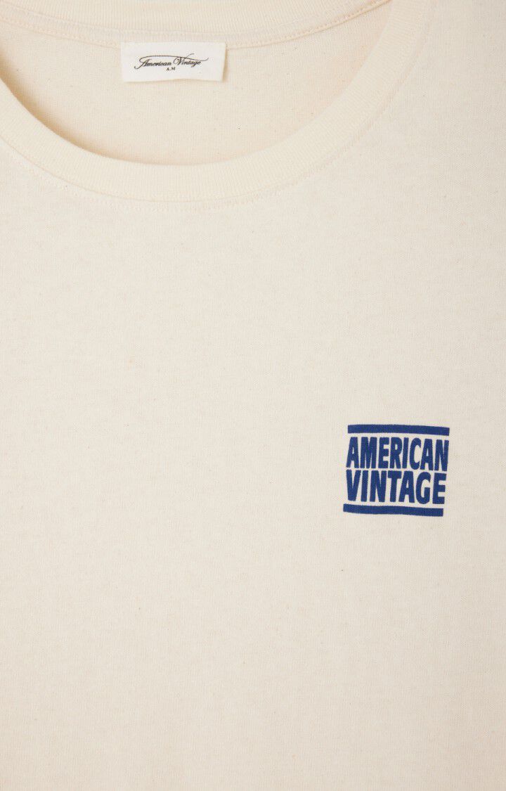 American vintage ykobow t-shirt myko02a ecru