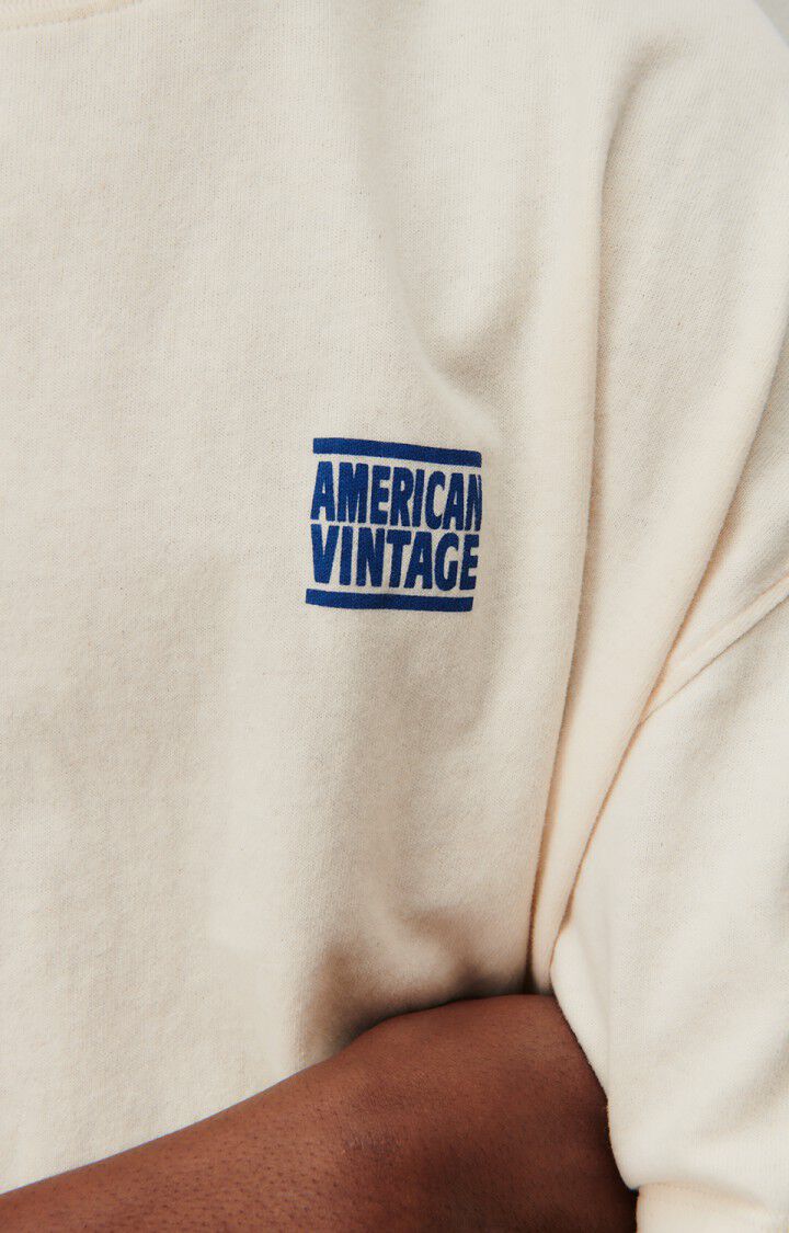 American vintage ykobow t-shirt myko02a ecru
