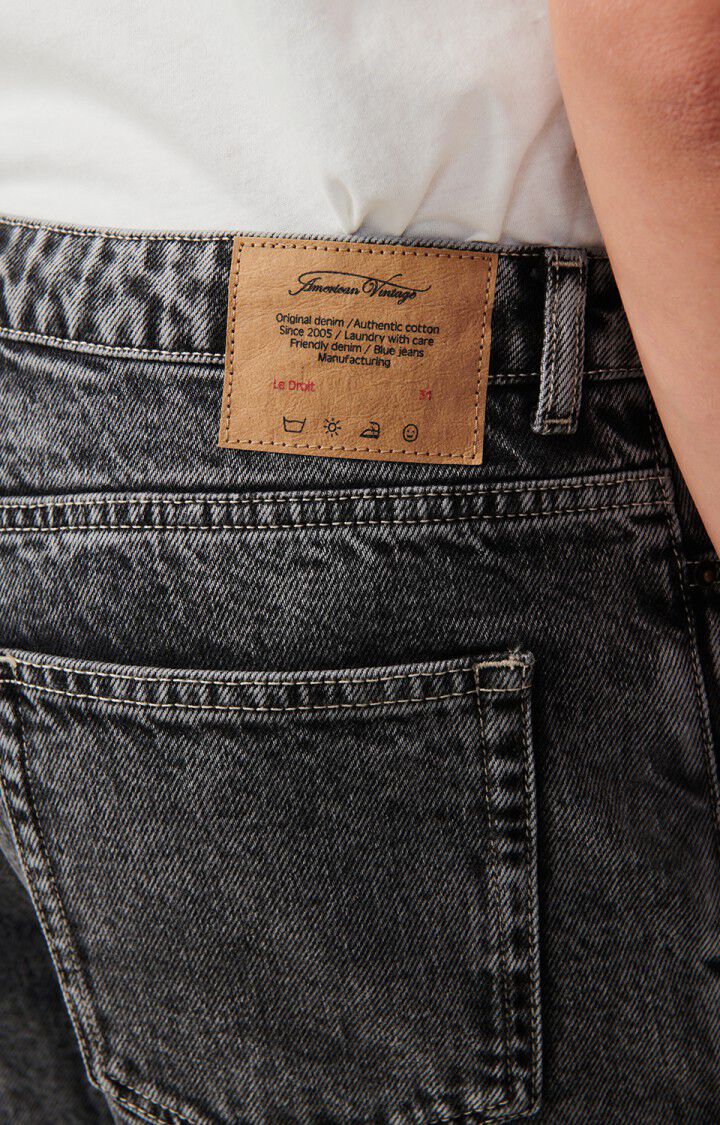 American vintage yopday pants myop11g grey salt and pepper