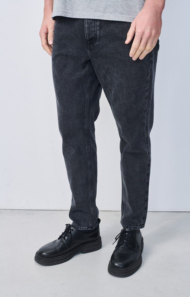 American vintage yopday-b jeans myop61 black salt and pepper