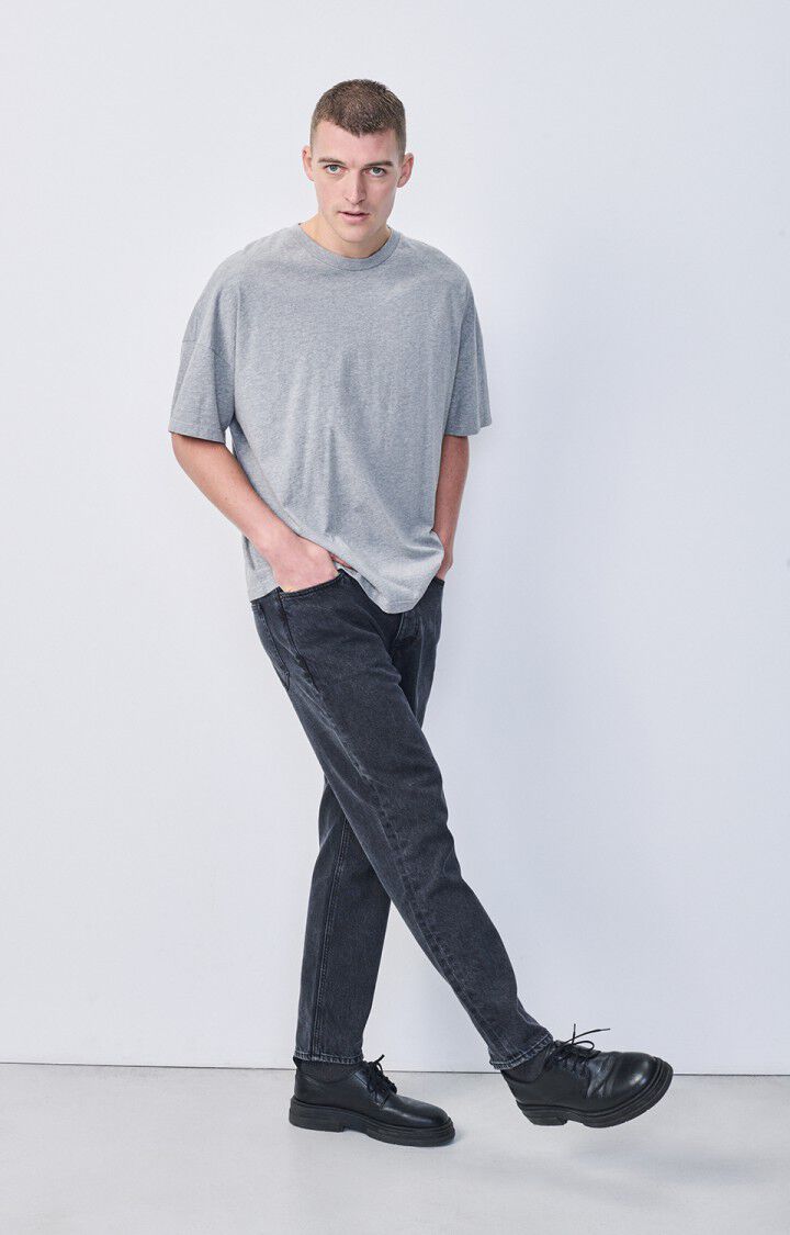 American vintage yopday-b jeans myop61 black salt and pepper
