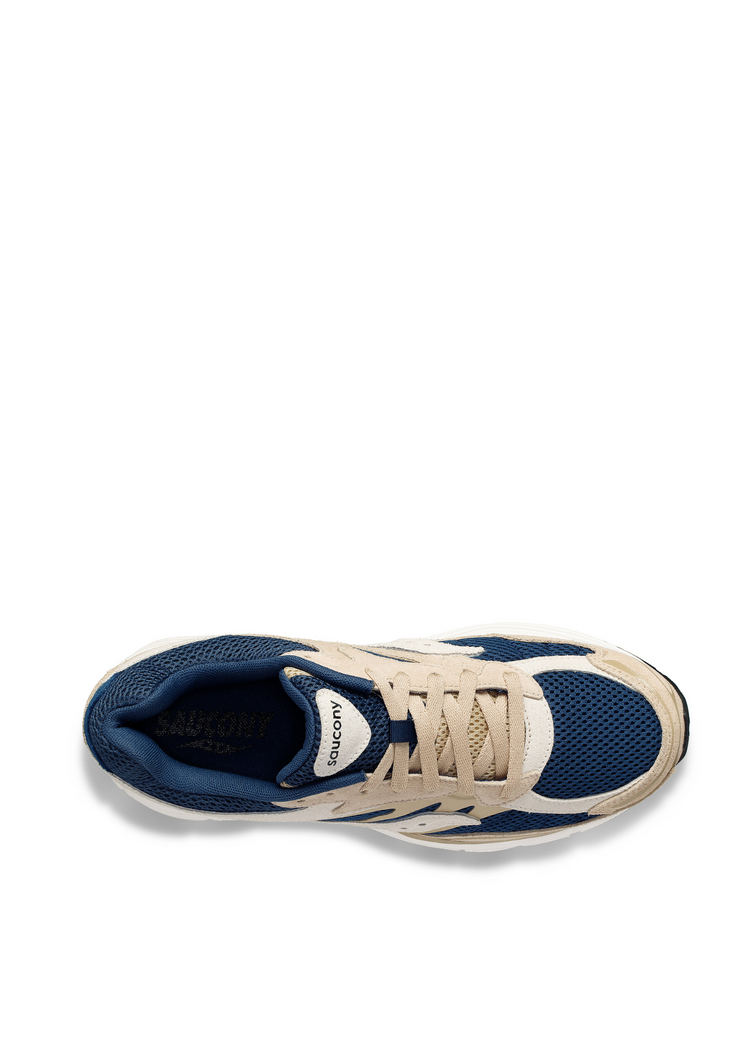 Saucony progrid omni 9 beige blue (web only)
