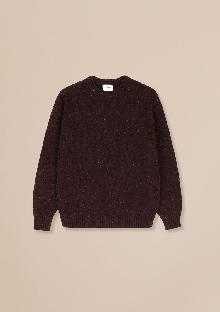 Castart starrynight knitwear burgundy