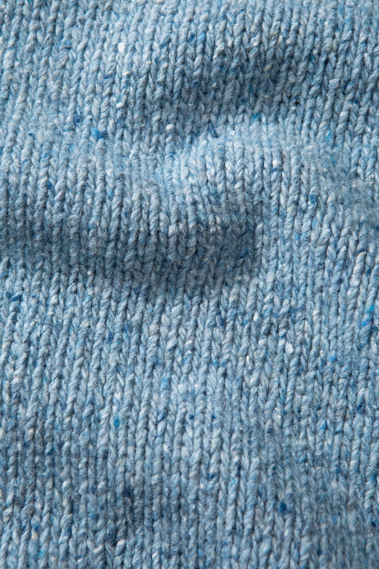 Edmmond paris sweater plain light blue
