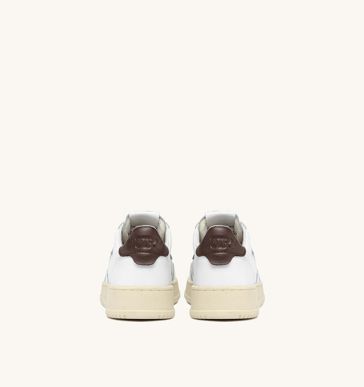Autry ll53 leather leather white brown