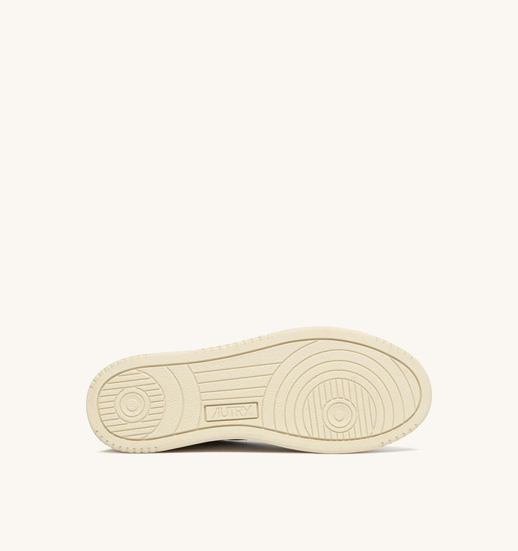 Autry ll53 leather leather white brown