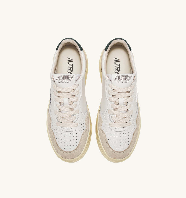 Autry ls56 leather suede white mount