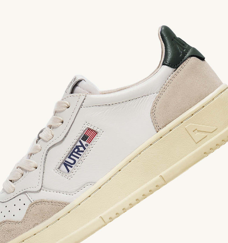 Autry ls56 leather suede white mount